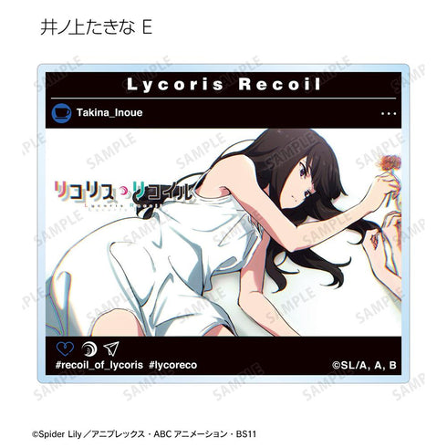 『リコリス・リコイル』トレーディングSNS風アクリルカード(単位/BOX)【202504再販】